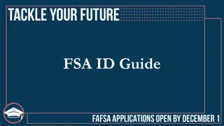 Complete Guide to Creating an FSA ID for Federal Student Aid