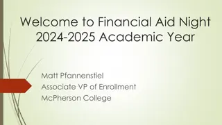 Financial Aid Overview for College Students