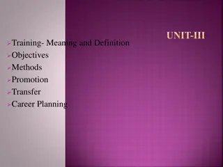 Training Methods, Importance, and Process