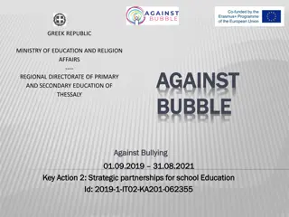 Strategic Partnerships Against Bullying in European Education Systems