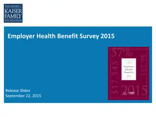 Insights into Health Benefit Trends: Premium Contributions and Increases 1999-2015