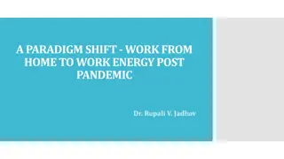 Transitioning to Work Energy Post-Pandemic: Impact and Solutions