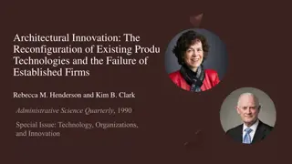 Architectural Innovation and Failure of Established Firms