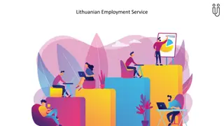 Lithuanian Employment Service and Regional Career Centers Overview