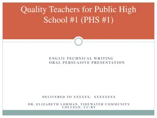 Addressing High Teacher Turnover in Public High School