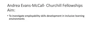 Enhancing Employability Skills in Inclusive Learning Environments