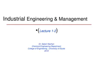 Industrial Management Principles