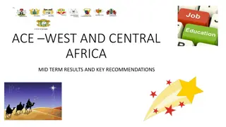 Key Mid-Term Results and Recommendations for ACE West and Central Africa
