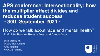 Intersectionality in Addressing Race and Mental Health in Student Success