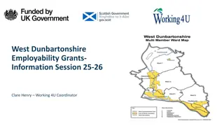 West Dunbartonshire Employability Grants & Funding Information