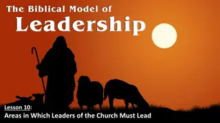 Crucial Areas Where Church Leaders Must Provide Guidance