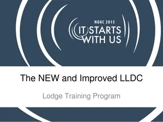 LLDC Lodge Training Program - Improved Leadership Development