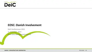 Danish Engagement in European Open Science Cloud (EOSC)