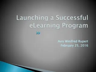 Strategies for Successful eLearning Implementation