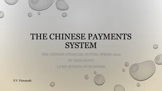The Chinese Payments System