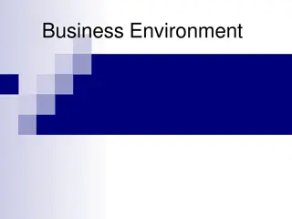 Business Environment: Factors & Dynamics