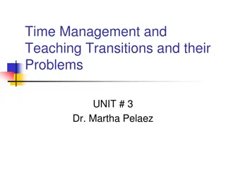 Effective Time Management Strategies for Teaching Transitions