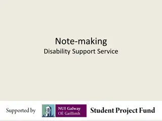 Effective Note-Making Strategies for Academic Success