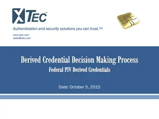 Trustworthy Authentication and Security Solutions for Decision-Making Process