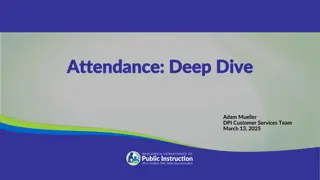 Dive into Attendance Data and Analysis