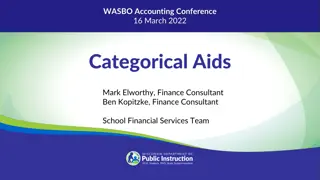 Categorical Aid and Special Education Funding