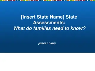 [Insert State Name] State Assessments for Families