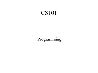 Computer Programming Concepts