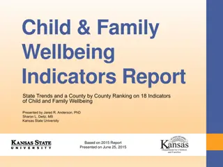 Child and Family Wellbeing Indicators in Kansas