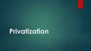 Privatization: Meaning, Objectives, and Ways