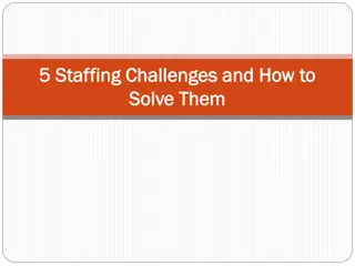 Addressing Staffing Challenges and Solutions Effectively