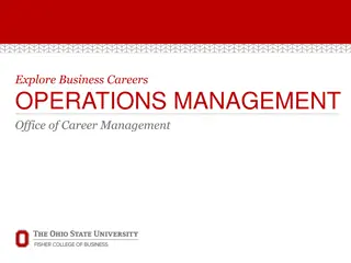 Explore Operations Management Careers: Roles, Preparation, & Employers