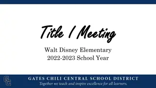 Title I Program in Education