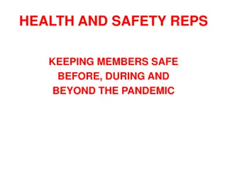Health and Safety Reps Ensuring Workplace Safety Amid Pandemic