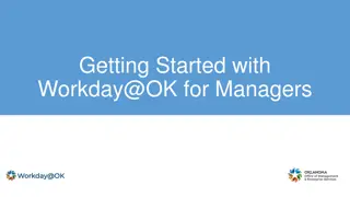 Effective Workday@OK Management Strategies for Managers