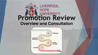 Liverpool Hope Logo Promotions Review & Consultation
