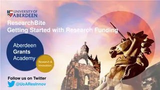Maximizing Research Funding Opportunities at Aberdeen Grants Academy