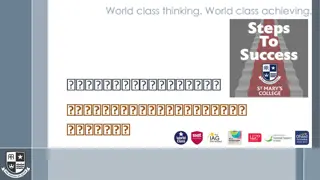 World Class Thinking, World Class Achieving - Introduction to GCSE Reforms