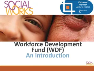 Introduction to Workforce Development Fund (WDF) in Health and Social Care Sector