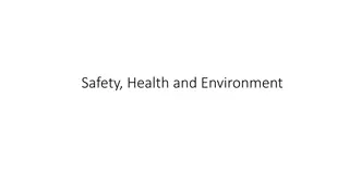 Workplace Safety, Health, and Environmental Regulations