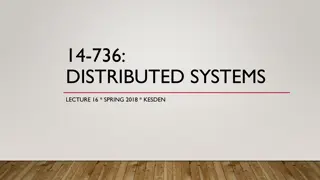 ACID and Two-Phase Commit Protocols in Distributed Systems