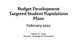 School Programs for Targeted Student Populations: Closing Equity Gaps