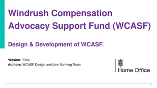 Empowering Windrush Community through Advocacy and Support Fund