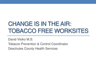 Tobacco-Free Worksites: Deschutes County Health Initiatives