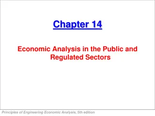Economic Analysis in Public and Regulated Sectors
