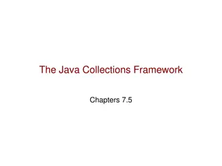 The Java Collections Framework