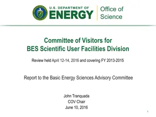 Effective Management of Scientific User Facilities Review