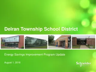 Delran Township School District Energy Savings Program Update