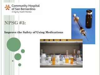 Enhancing Medication Safety in Healthcare Settings