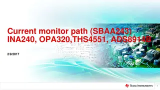 Current Monitor Path Results