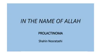 Prolactinoma: Epidemiology, Diagnosis, and Treatment